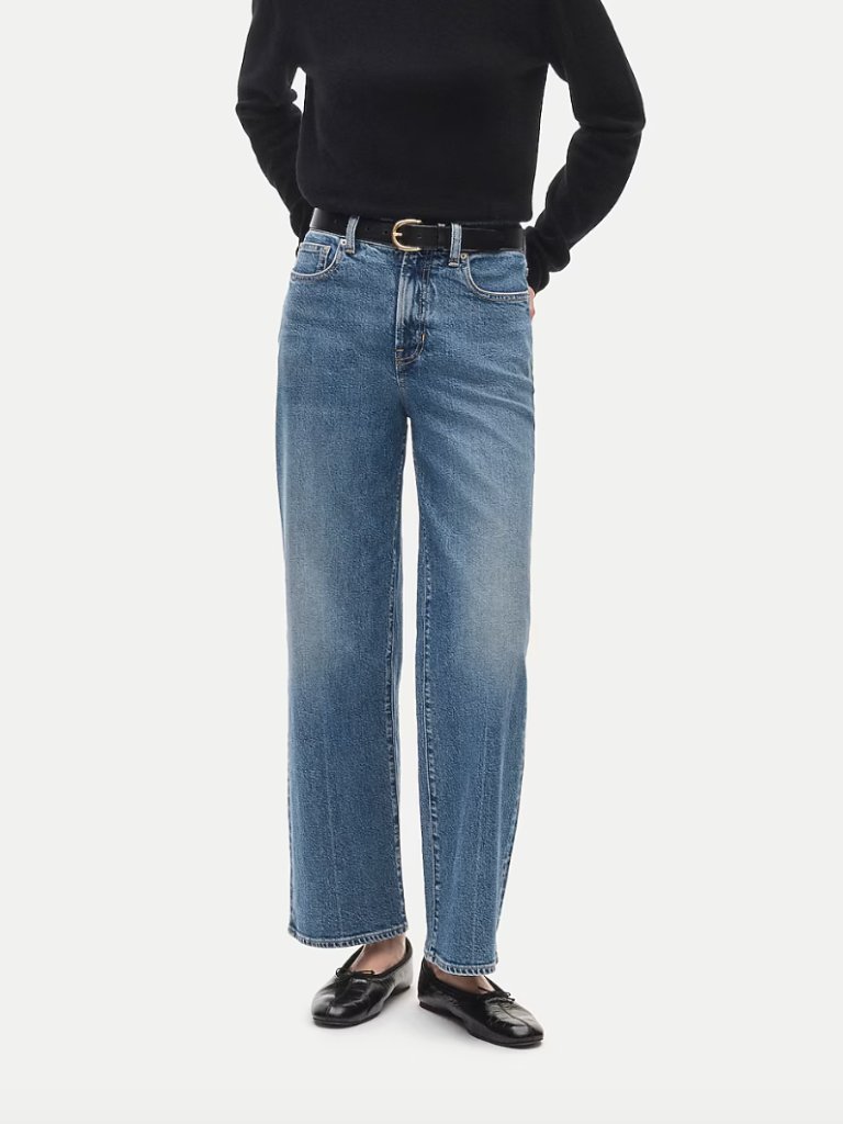 J Crew Slim Wide Jeans